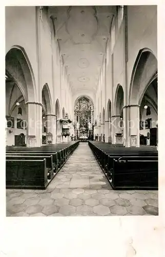 AK / Ansichtskarte Ingolstadt Donau Franziskanerkirche Innenansicht Kat. Ingolstadt