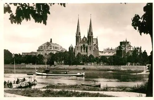 AK / Ansichtskarte Steyl Niederlande Missionshaus St Michae Maaspartie Kat. Niederlande