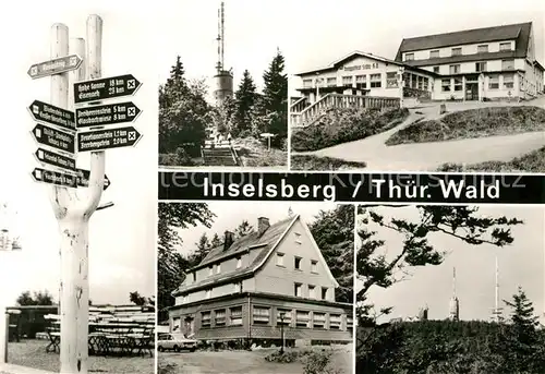 AK / Ansichtskarte Inselsberg Schmalkalden Haus am Reitstein Ferienheim der Handwerkskammer Suhl Kat. Schmalkalden