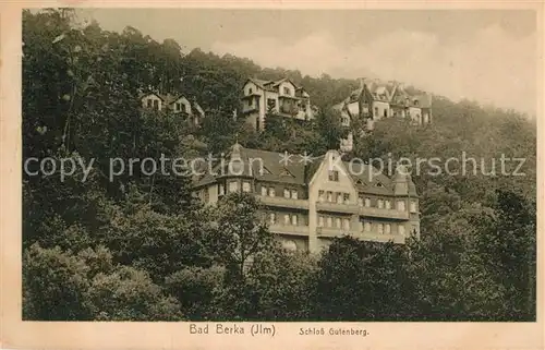 AK / Ansichtskarte Berka Bad Schloss Gulenberg Kat. Bad Berka