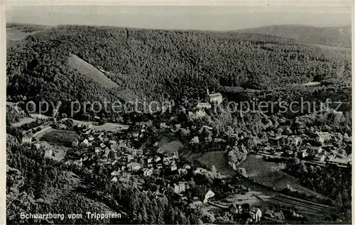 AK / Ansichtskarte Schwarzburg Thueringer Wald Blick vom Trippstein Kat. Schwarzburg