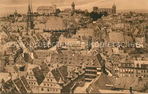 AK / Ansichtskarte Nuernberg Panorama vom Lorenzkirchturm Kat. Nuernberg