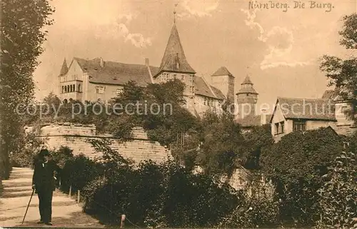 AK / Ansichtskarte Nuernberg Burg Tiergaertner Tor Kat. Nuernberg