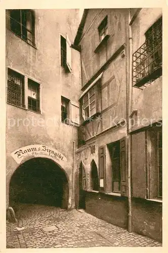 AK / Ansichtskarte Nuernberg Wohnhaus Hans Sachs Kat. Nuernberg