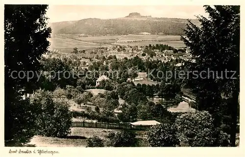 AK / Ansichtskarte Berka Bad Panorama Kat. Bad Berka