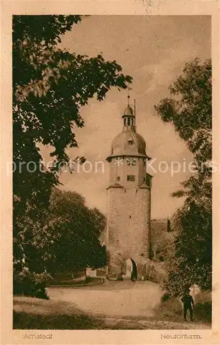 AK / Ansichtskarte Arnstadt Ilm Neutorturm Kat. Arnstadt