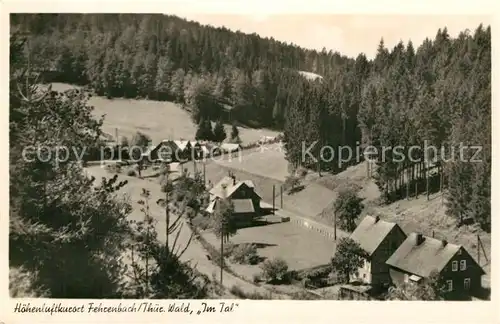 AK / Ansichtskarte Fehrenbach Thueringer Wald Im Tal Kat. Masserberg