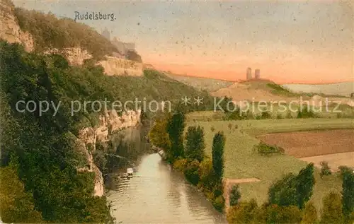 AK / Ansichtskarte Rudelsburg  Kat. Bad Koesen