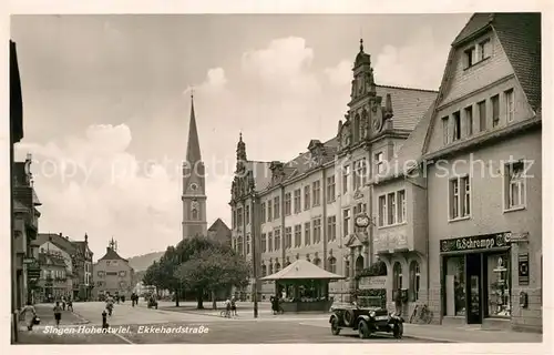 AK / Ansichtskarte Singen Hohentwiel Ekkehardstrasse Kat. Singen (Hohentwiel)