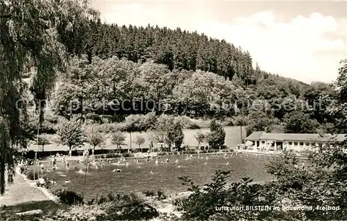 AK / Ansichtskarte Bilstein Sauerland Freibad