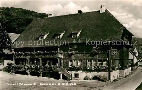 AK / Ansichtskarte Glottertal Gasthaus zum goldenen Engel Kat. Glottertal Schwarzwald