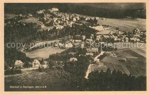 AK / Ansichtskarte Oberhof Thueringen Fliegeraufnahme Kat. Oberhof Thueringen