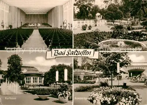 AK / Ansichtskarte Bad Salzuflen Konzerthalle Kurhaus Leopoldsprudel Konzertplatz Kat. Bad Salzuflen