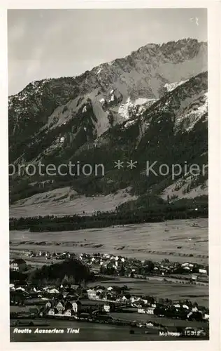 AK / Ansichtskarte Reutte Tirol Panorama Kat. Reutte