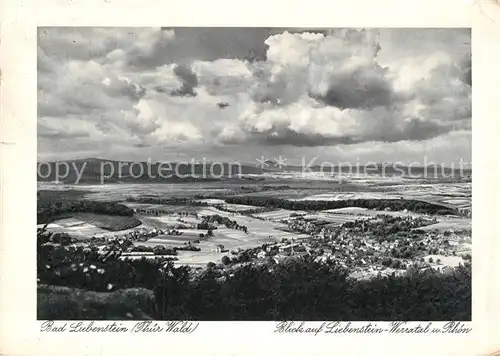 AK / Ansichtskarte Liebenstein Bad Werratal Rhoen Panorama Kat. Bad Liebenstein