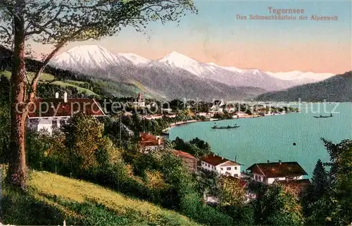 AK / Ansichtskarte Tegernsee Schmuckkaestlein Alpenwelt Kat. Tegernsee