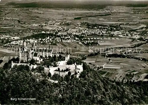 AK / Ansichtskarte Burg Hohenzollern Fliegeraufnahme Kat. Bisingen