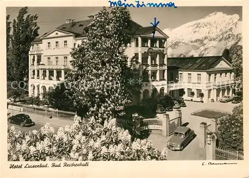 AK / Ansichtskarte Bad Reichenhall Hotel Luisenbad Alpen Kat. Bad Reichenhall