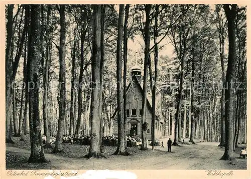 AK / Ansichtskarte Timmendorfer Strand Waldkapelle Ostseebad Kat. Timmendorfer Strand