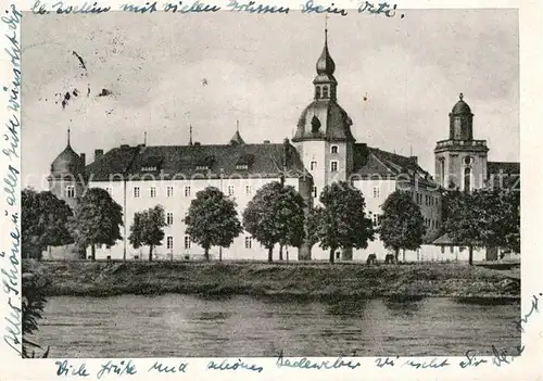 AK / Ansichtskarte Kuestrin Altstadt Schloss Hilfswerk "Paeckchenhilfe Ost" Kat. Kostrzyn Ostbrandenburg