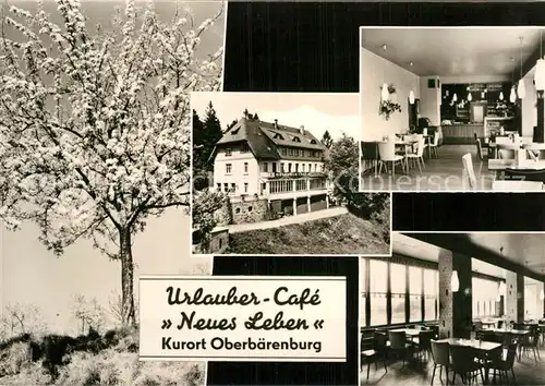 AK / Ansichtskarte Oberbaerenburg Baerenburg Cafe Neues Leben