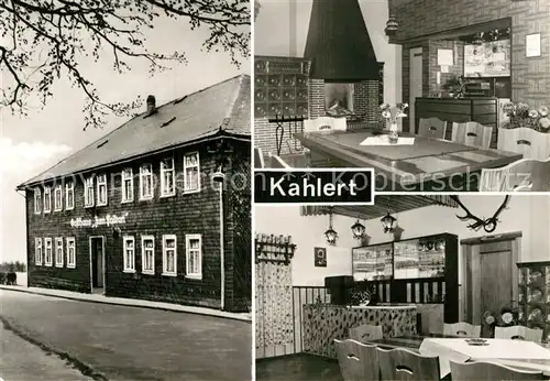 AK / Ansichtskarte Kahlert Gasthaus zum Falken Kat. Neustadt Rennsteig