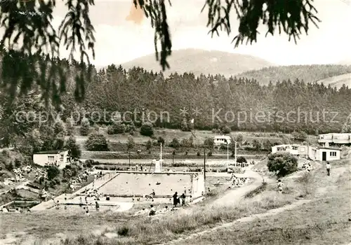 AK / Ansichtskarte Breitenbach Eichsfeld Schwimmbad Kat. Leinefelde Worbis