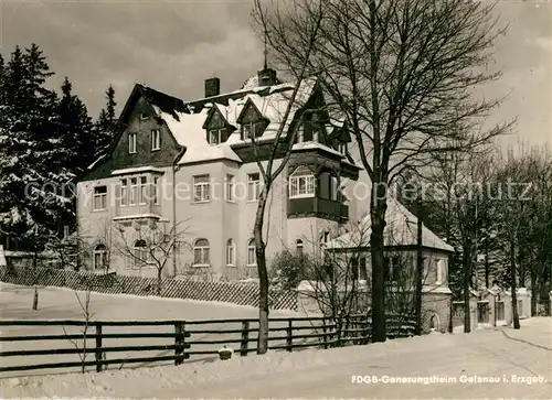 AK / Ansichtskarte Gelenau Erzgebirge Genesungsheim