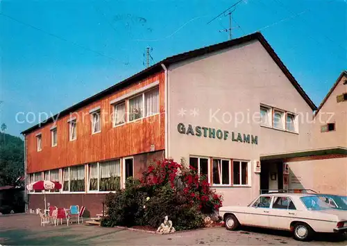 AK / Ansichtskarte Stein Hechingen Gasthof Pension Lamm Kat. Hechingen