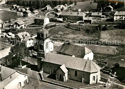 AK / Ansichtskarte Vaux et Chantegrue Fliegeraufnahme Eglise  Kat. Vaux et Chantegrue