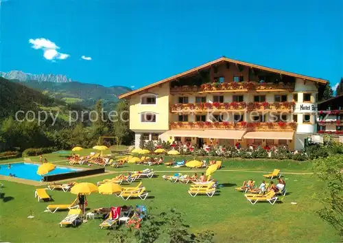 AK / Ansichtskarte St Johann Tirol Hotel Berghof Kat. St. Johann in Tirol
