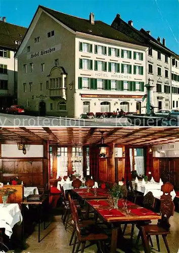 AK / Ansichtskarte Rapperswil BE Hotel Hirschen Kat. Rapperswil BE