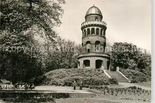 AK / Ansichtskarte Bergen Ruegen Ernst Moritz Arndt Turm auf dem Rugard Kat. Bergen