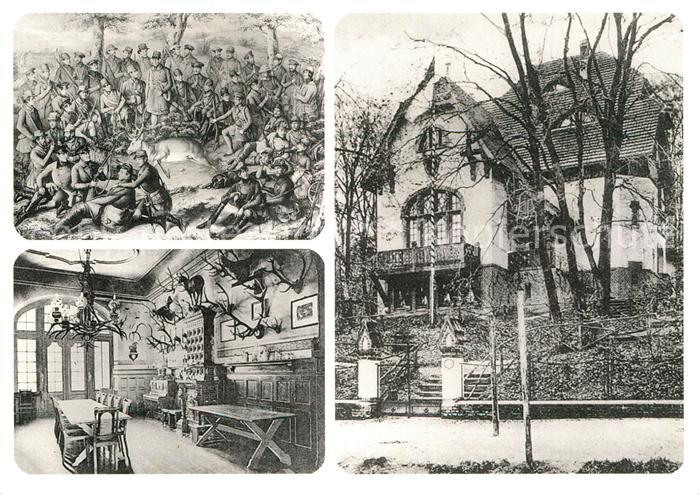 Ak Ansichtskarte Eberswalde Forst Akademie Kneippsaal