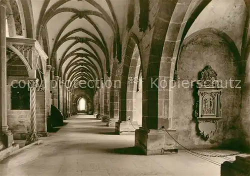 AK / Ansichtskarte Maulbronn Kirche Suedl Seitenschiff Nebenkapellen und Epitaphen Kat. Maulbronn