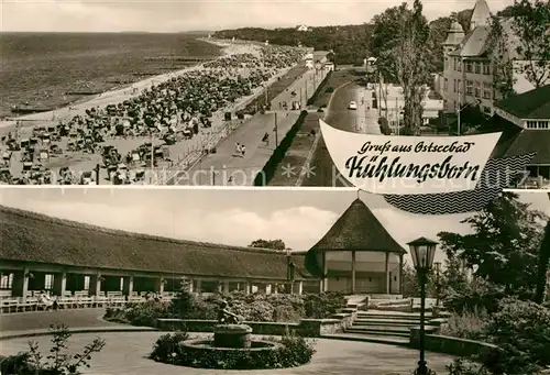 AK / Ansichtskarte Kuehlungsborn Ostseebad Strandpartie Kuranlagen Kat. Kuehlungsborn