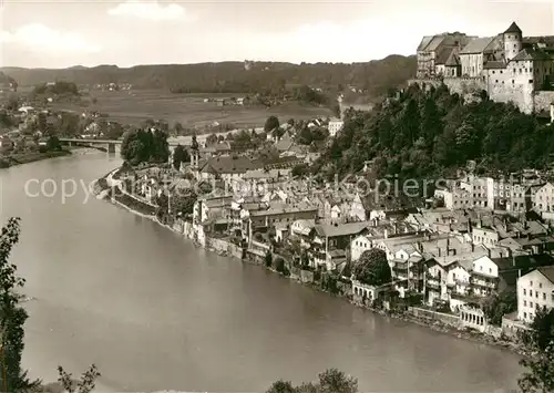 AK / Ansichtskarte Burghausen Salzach Panorama Kat. Burghausen