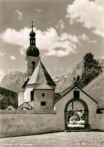 AK / Ansichtskarte Ramsau Berchtesgaden mit Reiteralpe Kat. Ramsau b.Berchtesgaden