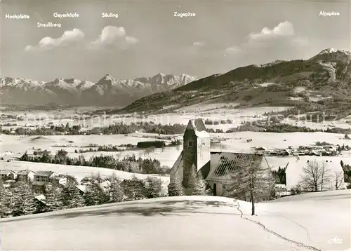AK / Ansichtskarte Mittelberg Oy Panorama mit Allgaeuer Alpen Kat. Oy Mittelberg