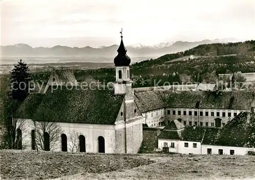 AK / Ansichtskarte Wessobrunn Kloster und Pfarrkirche Kat. Wessobrunn