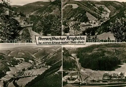 AK / Ansichtskarte Schwarzatal Oberweissbacher Bergbahn Kat. Rudolstadt