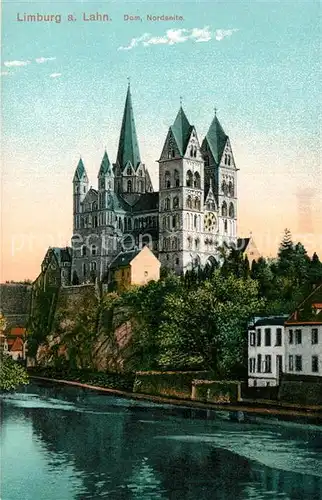 AK / Ansichtskarte Limburg Lahn Dom Nordseite  Kat. Limburg a.d. Lahn