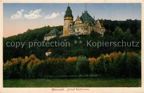 AK / Ansichtskarte Werratal Schloss Wolfsbrunn 
