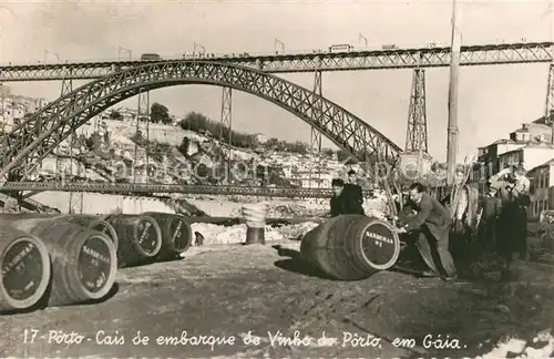 AK / Ansichtskarte Porto Covo Cais embarque de Vinho de POrto