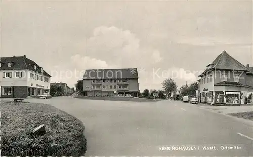 AK / Ansichtskarte Herringhausen Enger Ortsmitte Kat. Enger