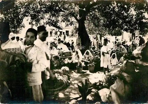 AK / Ansichtskarte Tanger Tangier Tangiers Marchands de Fleurs  Kat. Marokko