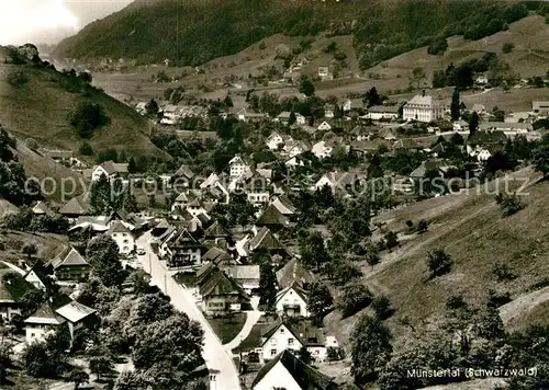 AK / Ansichtskarte Muenstertal Schwarzwald Teilansicht  Kat. Muenstertal