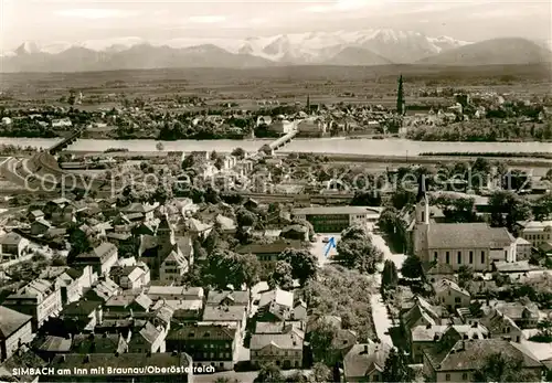 AK / Ansichtskarte Simbach Inn Gesamtansicht  Kat. Simbach a.Inn