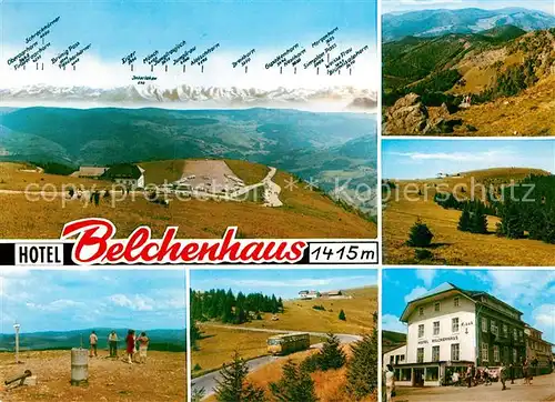 AK / Ansichtskarte Belchen Baden Belchenhaus Alpenkette  Kat. Neuenweg