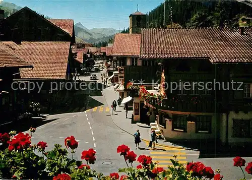 AK / Ansichtskarte Adelboden Dorfstrasse Kat. Adelboden